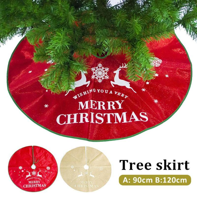 Christmas Decoration Gift Christmas Tree Apron Tree Skirt Gift Decoration Apron Ski1