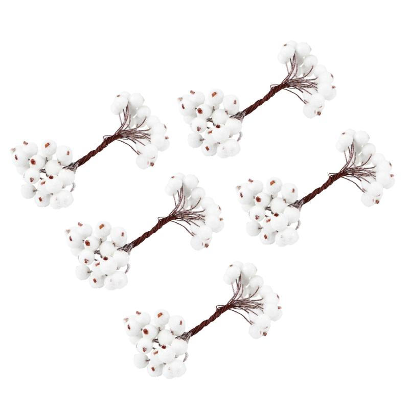 5pcs Artificial Berry Pretty Fashion Creative Stylish Artificial Flower Decor Gift Decor Flower Party Favor, White
5pcs Artificial Berry Pretty Fashion Creative Stylish Artificial Flower Decor Gift Decor Flower Party Favor, White
