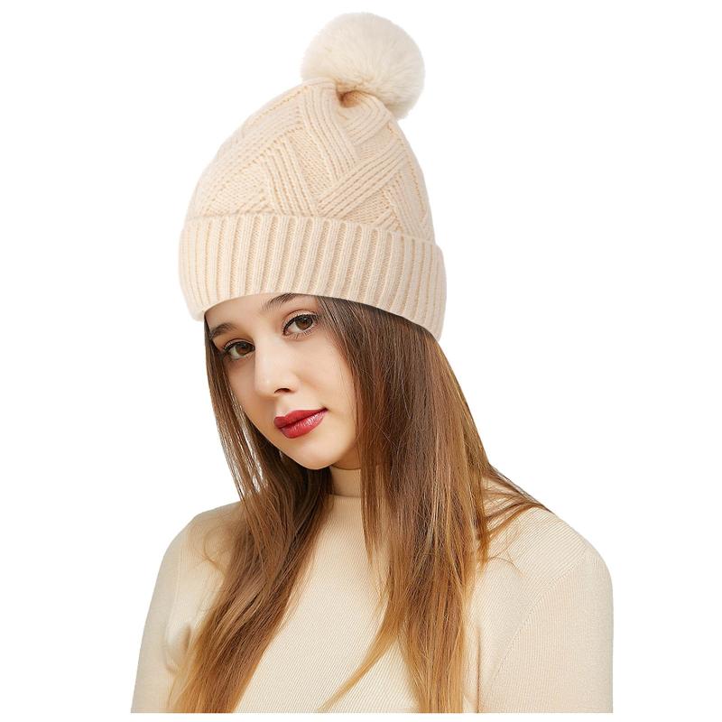 Women Knitted Winter Hat Female Warm Plush Beanie Girl Solid Bonnet Female Skullies Soft Beanies Hats Women Winter Caps, 1pcs
Women Knitted Winter Hat Female Warm Plush Beanie Girl Solid Bonnet Female Skullies Soft Beanies Hats Women Winter Caps, 1pcs