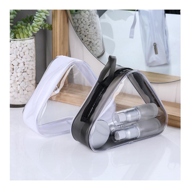 Triangle Shape Women Makeup Bag Transparent PVC Beauty Case Toiletry Bag Make Up Pouch Travel Organizer Cosmetic, Black
Triangle Shape Women Makeup Bag Transparent PVC Beauty Case Toiletry Bag Make Up Pouch Travel Organizer Cosmetic, Black