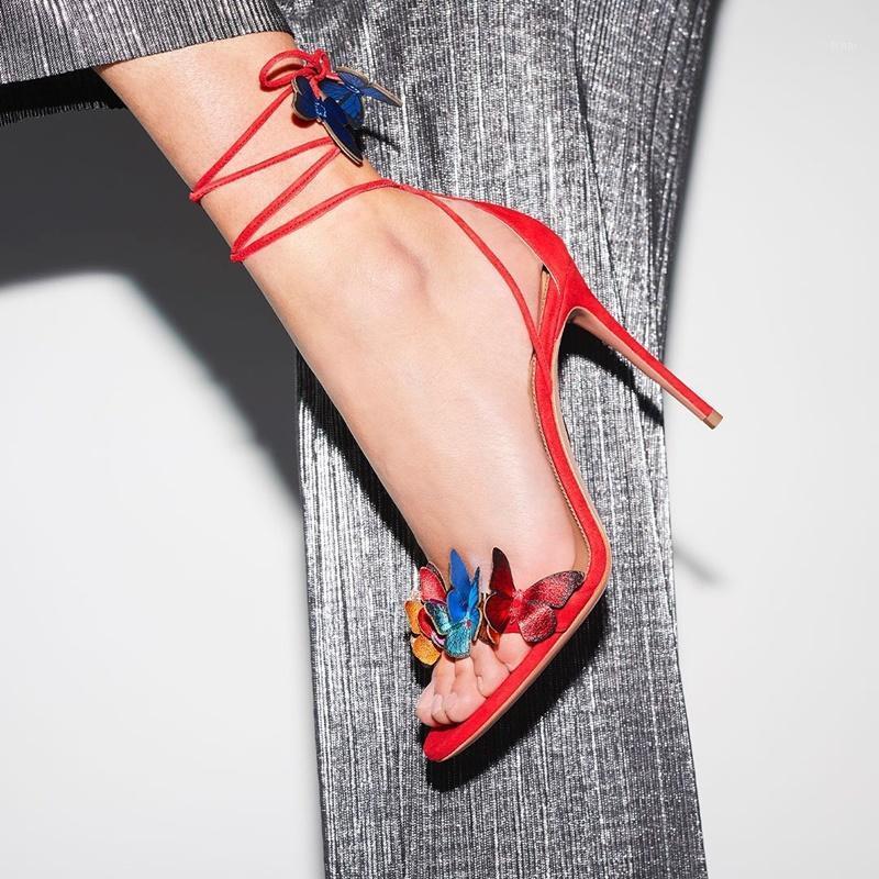 Sandals Est Colorful Butterfly High Heel Lace-up Ankle Wrap Gladiator Dress Shoes Cut-out Stiletto Heels Summer Red1, Clear
Sandals Est Colorful Butterfly High Heel Lace-up Ankle Wrap Gladiator Dress Shoes Cut-out Stiletto Heels Summer Red1, Clear