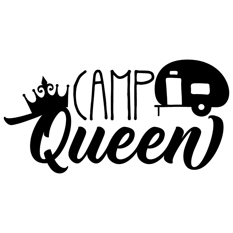 16*8CM Camp Queen Crown Trailer Glamping Camping Funny Car Window Bumper Novelty JDM Drift Vinyl Decal Sticker, Color
16*8CM Camp Queen Crown Trailer Glamping Camping Funny Car Window Bumper Novelty JDM Drift Vinyl Decal Sticker, Color
