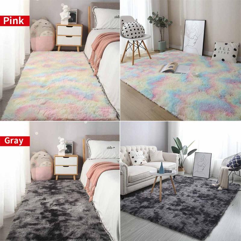 Nordic Tie Dye Gradient Carpet Rugs Bedroom Living Room Rectangular Carpets Mat Soft Comfortable Area Carpet Rainbow Grey
Nordic Tie Dye Gradient Carpet Rugs Bedroom Living Room Rectangular Carpets Mat Soft Comfortable Area Carpet Rainbow Grey