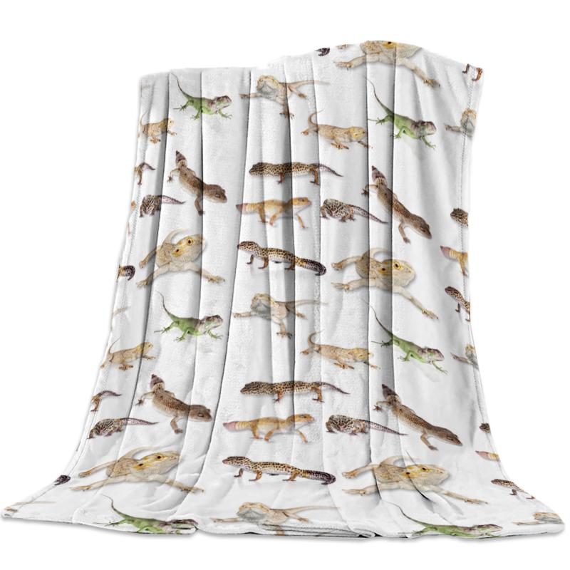 Lizard Reptile Flannel Blanket Portable Soft Throw Blanket Warm Microfiber Blankets for Beds
Lizard Reptile Flannel Blanket Portable Soft Throw Blanket Warm Microfiber Blankets for Beds