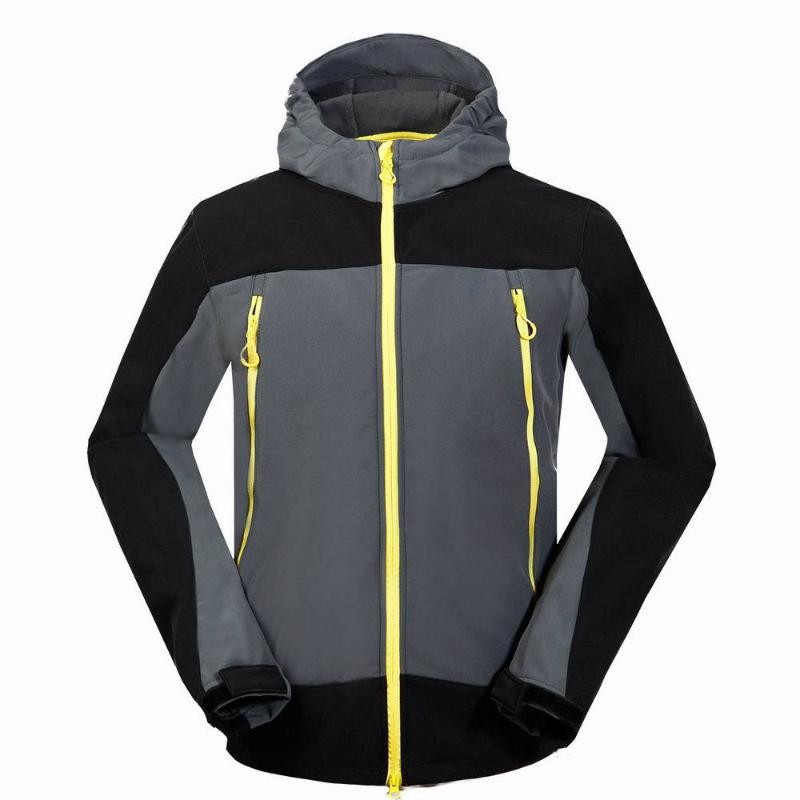 Light version of men' outdoor camping mountaineering sports jacket soft shell jacket, Black
Light version of men' outdoor camping mountaineering sports jacket soft shell jacket, Black