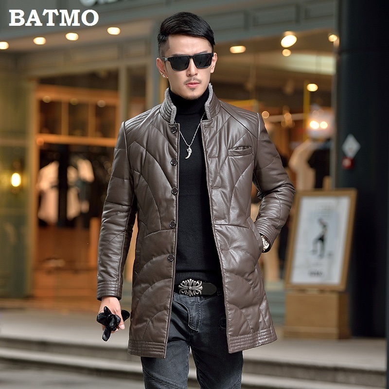 Batmo new arrival winter high quality warm 90% white duck down jackets men ,men's winter coat plus-size 201130