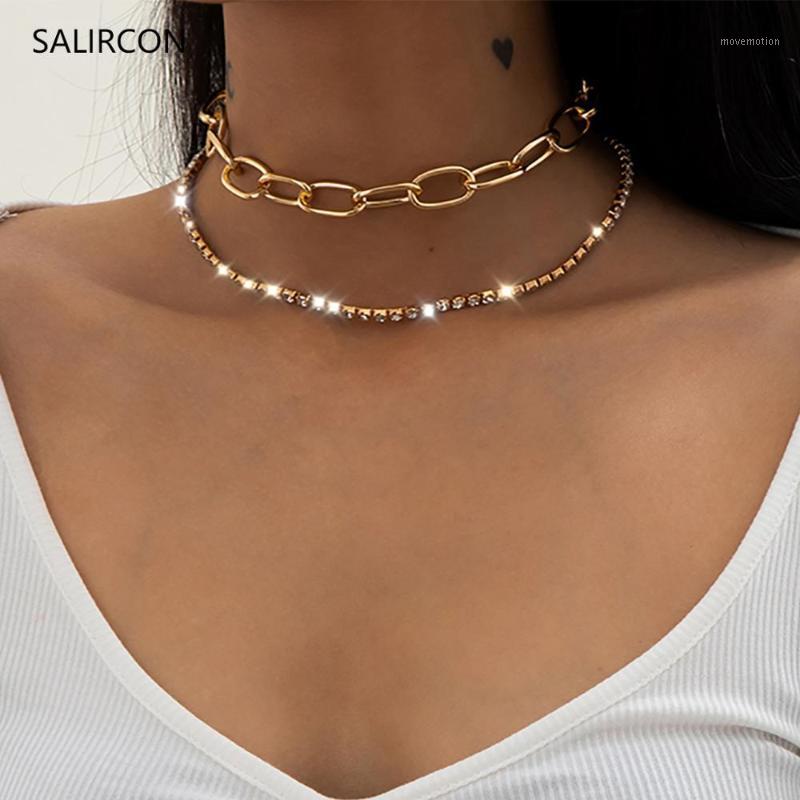 Salircon Punk Multi Layer Chunky Link Chain Choker NecklaceKpop Luxury Rhinestone Tennis Chains Necklace for Women Jewelry Gift1
Salircon Punk Multi Layer Chunky Link Chain Choker NecklaceKpop Luxury Rhinestone Tennis Chains Necklace for Women Jewelry Gift1