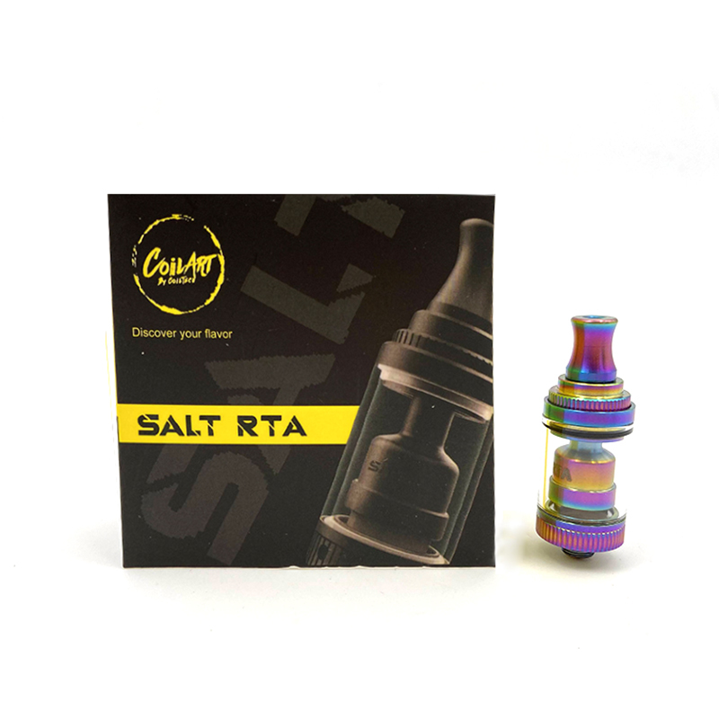 RunVape SALT RTA Atomizer 2ml/3.5ml Tank 18mm Diameter Single Coil Adjustable Airflow Bubble Glass Tube Vape Mod
RunVape SALT RTA Atomizer 2ml/3.5ml Tank 18mm Diameter Single Coil Adjustable Airflow Bubble Glass Tube Vape Mod