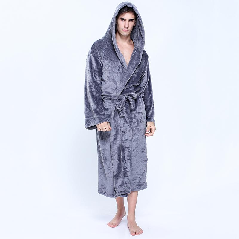 Men Winter Plus Size Long Coral Fleece Bathrobe Warm Flannel Bath Robe Men Cozy Robes Night Sleepwear Winter Male Dressing Gown, Navy style 1
Men Winter Plus Size Long Coral Fleece Bathrobe Warm Flannel Bath Robe Men Cozy Robes Night Sleepwear Winter Male Dressing Gown, Navy style 1