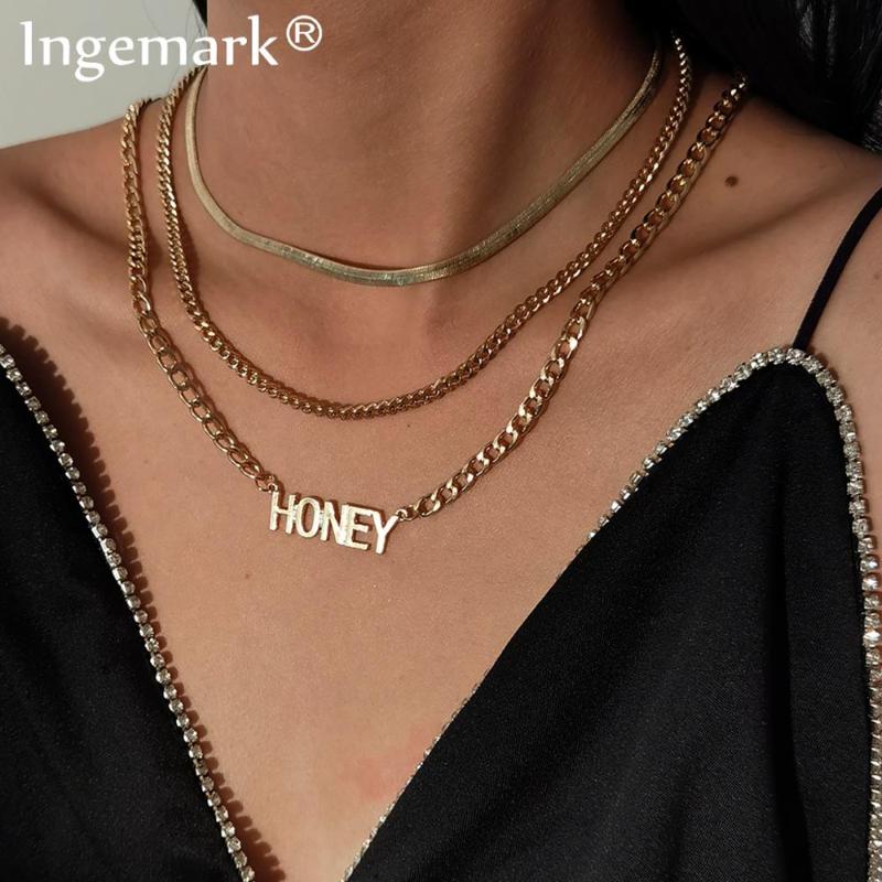 Vintage Punk Cuban Choker Necklace Collares Women Multilayer Iron Snake Twisted Chain Chain Lover Letter Necklaces Charm Jewelry
Vintage Punk Cuban Choker Necklace Collares Women Multilayer Iron Snake Twisted Chain Chain Lover Letter Necklaces Charm Jewelry