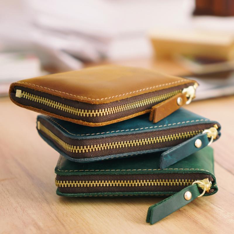 Genuine Leather Credit ID Card Holder Vintage Fashion Coin Purse Small Wallet Clutch Zipper Clamp For Money, Black
Genuine Leather Credit ID Card Holder Vintage Fashion Coin Purse Small Wallet Clutch Zipper Clamp For Money, Black