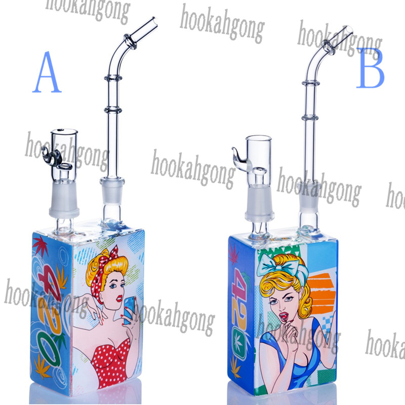 New Dab Rig Hitman Juice Square Box Water Bongs Heater Reflow Type Built-in Round Filter Smoking Hookah 14.4 mm
New Dab Rig Hitman Juice Square Box Water Bongs Heater Reflow Type Built-in Round Filter Smoking Hookah 14.4 mm