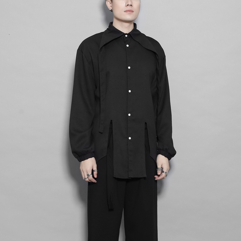 2021 New -6xl. Original Popular British Personality Collar Splicing Long Sleeve Garnish Spring Shirt. 8STT, Black.
2021 New -6xl. Original Popular British Personality Collar Splicing Long Sleeve Garnish Spring Shirt. 8STT, Black.