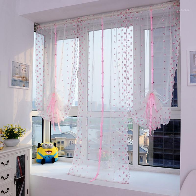 Fashion Embroidered Window Roman Curtain Blinds For Living Room/Kitchen/Bedroom/Bathroom Pink Curtain Yarn Sheer Tulle Curtains1, Tube curtain
Fashion Embroidered Window Roman Curtain Blinds For Living Room/Kitchen/Bedroom/Bathroom Pink Curtain Yarn Sheer Tulle Curtains1, Tube curtain