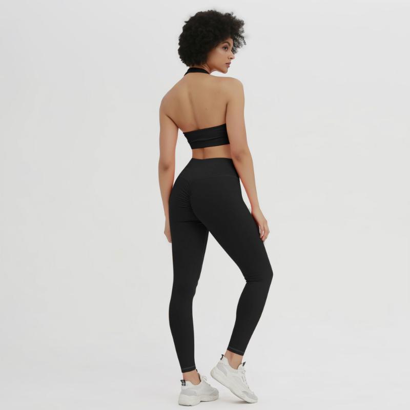 2 Pieces Girl Seamless Yoga Set Padded Sports Bra +Legging Gym Set Running Workout Fitness Women Sports Tights Jumpsuits, Black
2 Pieces Girl Seamless Yoga Set Padded Sports Bra +Legging Gym Set Running Workout Fitness Women Sports Tights Jumpsuits, Black