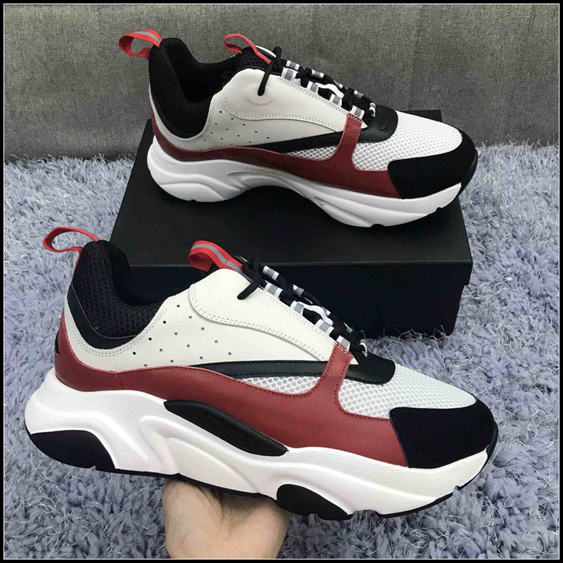 Luxurys Designers Shoes B22 Calfskin Trainers B22 Chaussures 3M Reflective Men Women Casual Shoes Red White Outdoor Shoes 2020, Black
Luxurys Designers Shoes B22 Calfskin Trainers B22 Chaussures 3M Reflective Men Women Casual Shoes Red White Outdoor Shoes 2020, Black