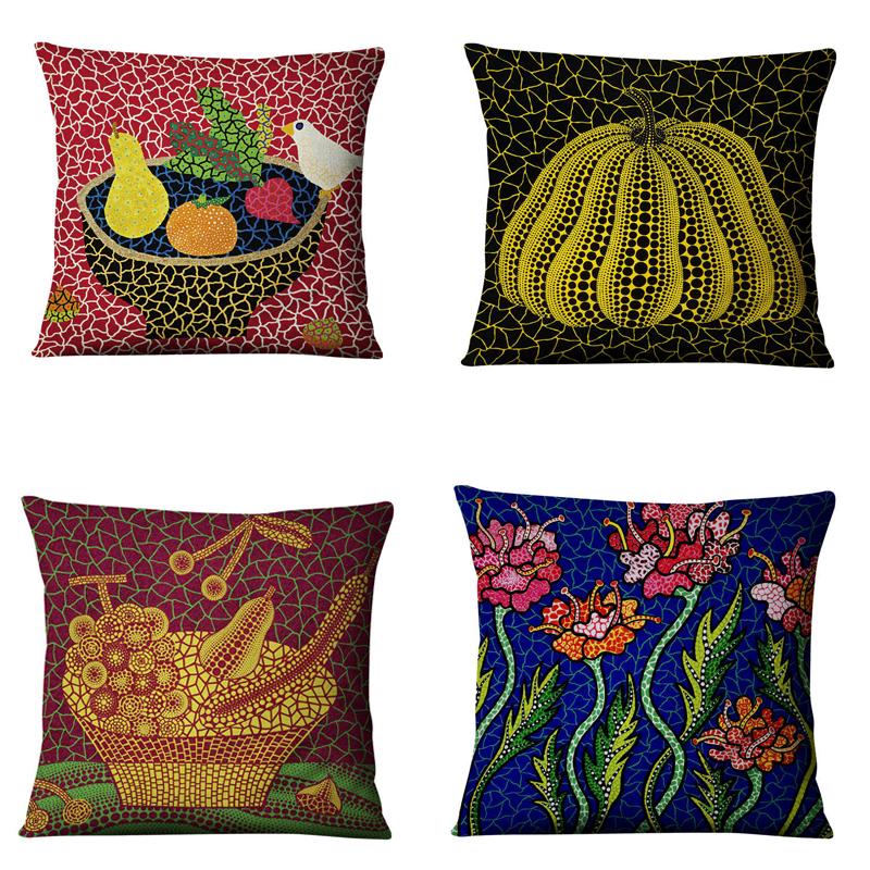 Hot Style Creative Plant Oil Painting Pillowcase Home Decoration Sofa Cushion Cover Car Seat Pillow Cover Decorative Pillow
Hot Style Creative Plant Oil Painting Pillowcase Home Decoration Sofa Cushion Cover Car Seat Pillow Cover Decorative Pillow