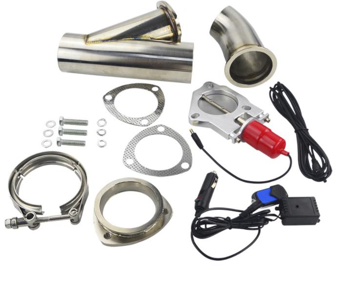Car modification electric remote control stainless steel exhaust pipe system remote control valve adjustable sound controller set
Car modification electric remote control stainless steel exhaust pipe system remote control valve adjustable sound controller set