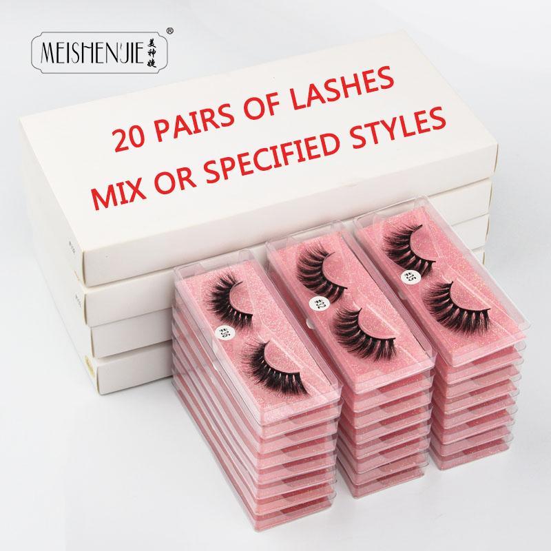 MEISHENJIE Wholesale Eyelashes 20/30/40/100pcs 3d Mink Lashes Natural Mink Eyelashes Wholesale Makeup Lashes In Bulk
MEISHENJIE Wholesale Eyelashes 20/30/40/100pcs 3d Mink Lashes Natural Mink Eyelashes Wholesale Makeup Lashes In Bulk