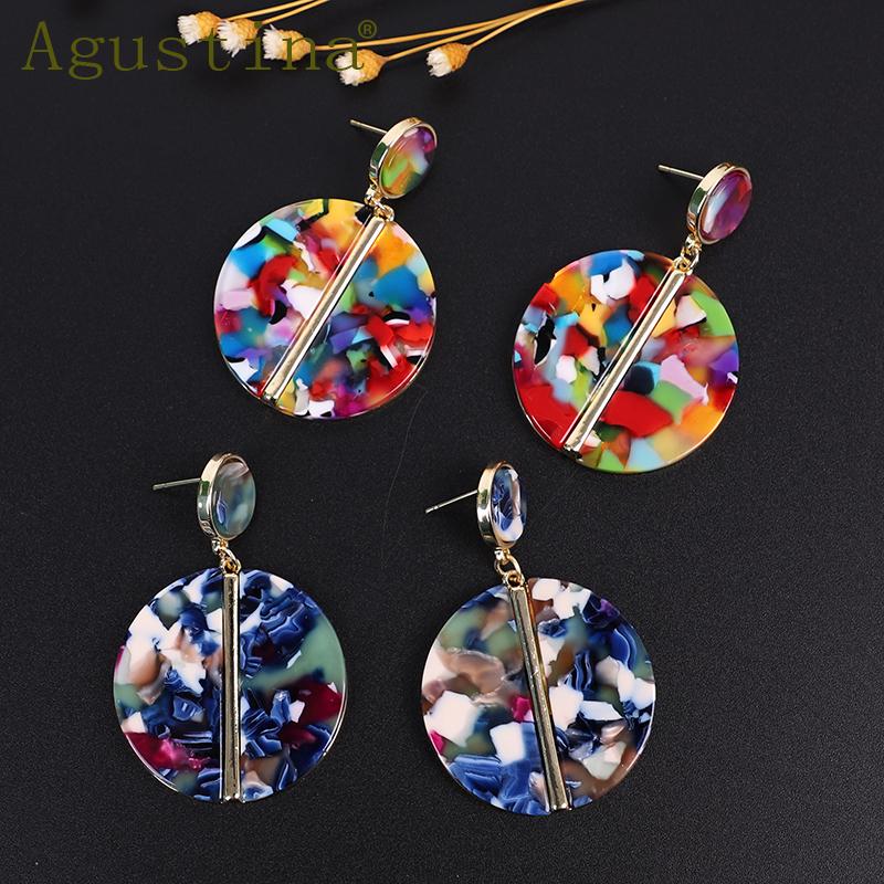 Agustina Fashion Acrylic Earrings for Women Bohemian Jewelry Long Drop Earrings Korean Geometric metal Punk big Earring Brincos
Agustina Fashion Acrylic Earrings for Women Bohemian Jewelry Long Drop Earrings Korean Geometric metal Punk big Earring Brincos