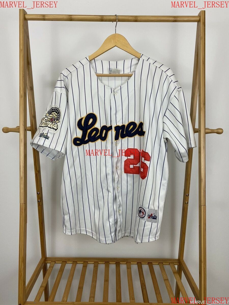 Cheap custom Leones Del Caracas Venezuelan Sewn Pinstriped Baseball Jerseys stitched customize any name number men's jersey women youth, As pic
Cheap custom Leones Del Caracas Venezuelan Sewn Pinstriped Baseball Jerseys stitched customize any name number men's jersey women youth, As pic