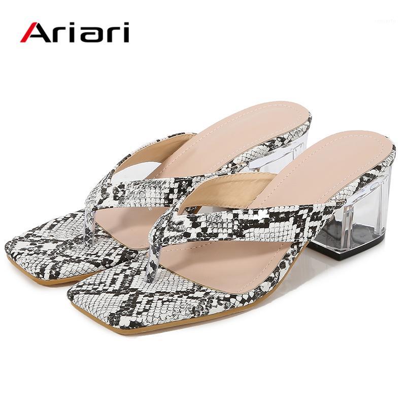 Ariari Snakeskin Pattern Slippers Open Toes Sexy Crystal High Heel Rubber Women's Shoes Transparent Low Heels 5.5 CM Slippers1, Black
Ariari Snakeskin Pattern Slippers Open Toes Sexy Crystal High Heel Rubber Women's Shoes Transparent Low Heels 5.5 CM Slippers1, Black