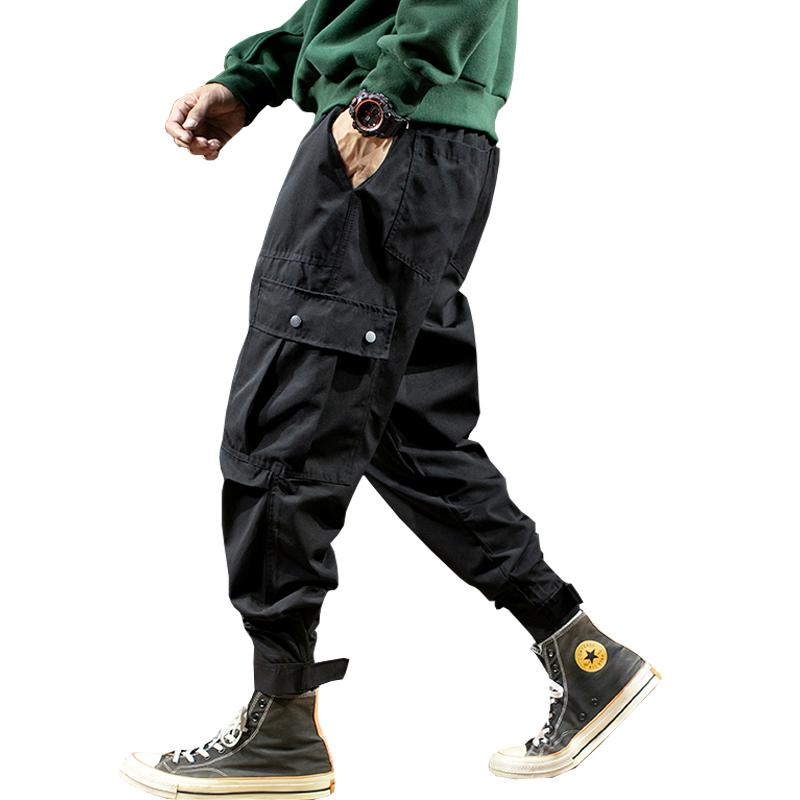 Men's Pants Men Hip Hop Streetwear Joggers Ankle Length Cargo Loose Pocket Harem Trousers Sweatpants, Black
Men's Pants Men Hip Hop Streetwear Joggers Ankle Length Cargo Loose Pocket Harem Trousers Sweatpants, Black