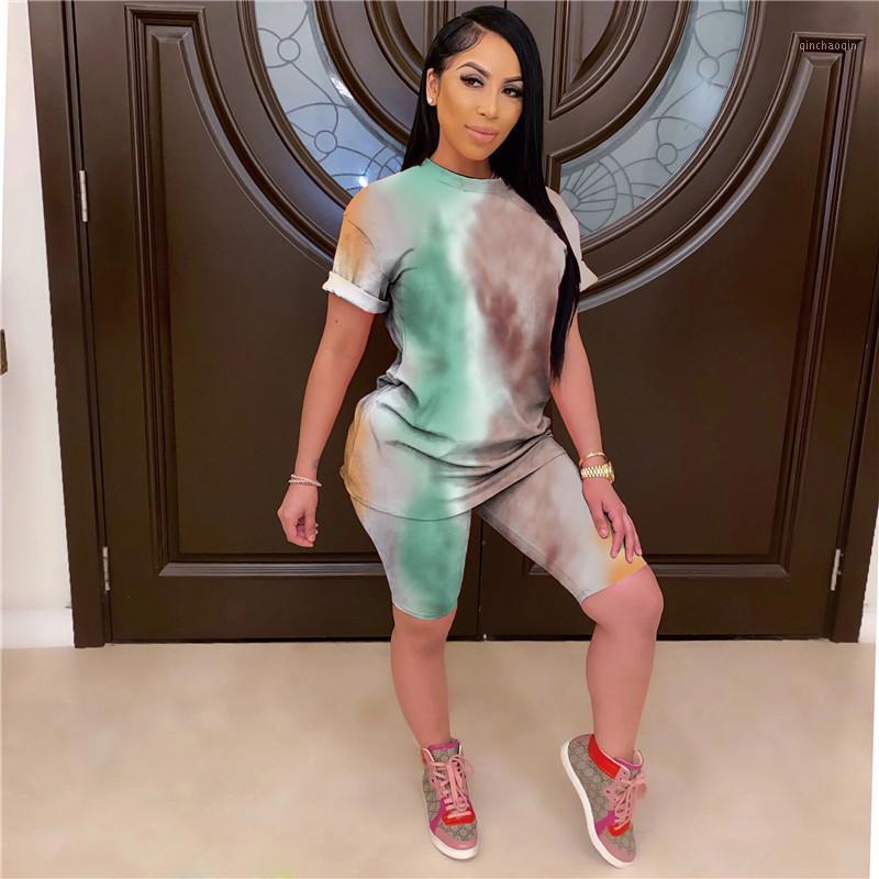 Women Tie Dye Casual Sports Suit Female Short Sleeve Colorful Top Short Pants Workout Clothes Sportswear Fashion Summer Outfits1
Women Tie Dye Casual Sports Suit Female Short Sleeve Colorful Top Short Pants Workout Clothes Sportswear Fashion Summer Outfits1