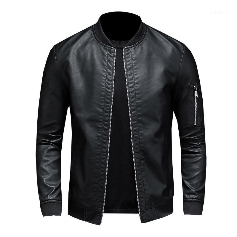2019 autumn and winter Korean Slim leather men's baseball collar leather jacket /men's jackets motorcycle jacket1, As pic
2019 autumn and winter Korean Slim leather men's baseball collar leather jacket /men's jackets motorcycle jacket1, As pic