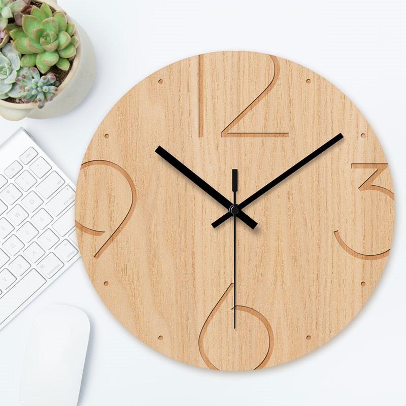 30cm Nordic Wooden Wall Clocks Simple Round Digital Household Big Numbers Artistic Natural Wall Watch Creative Home Decoration
30cm Nordic Wooden Wall Clocks Simple Round Digital Household Big Numbers Artistic Natural Wall Watch Creative Home Decoration