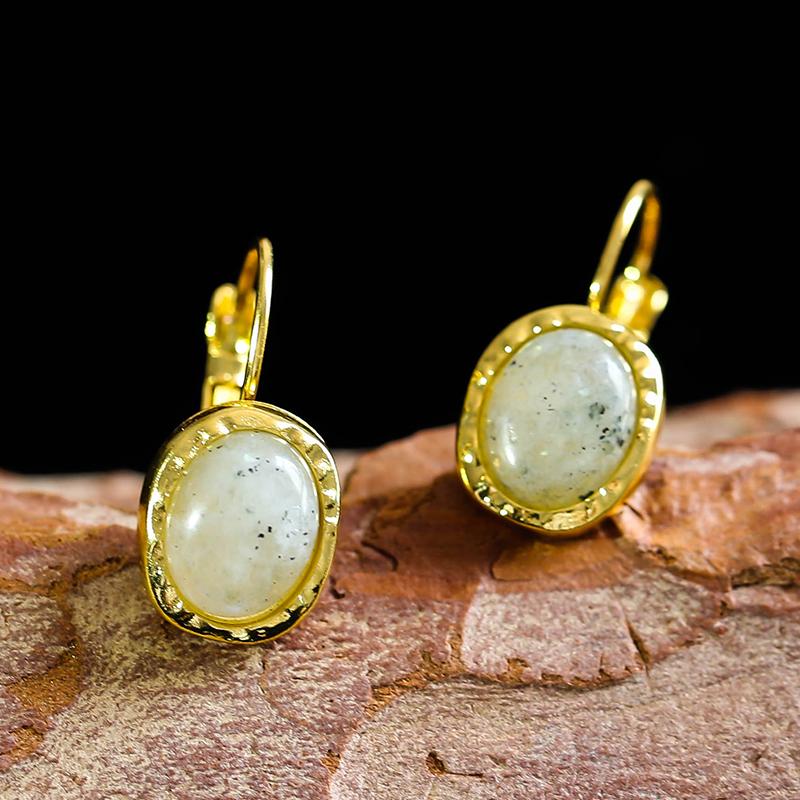 Charm Natural Moonstone Earrings for Women Gold Color Luxury Jewelry Small Oval Dangle Earrings Wedding Party Jewelry Gift
Charm Natural Moonstone Earrings for Women Gold Color Luxury Jewelry Small Oval Dangle Earrings Wedding Party Jewelry Gift
