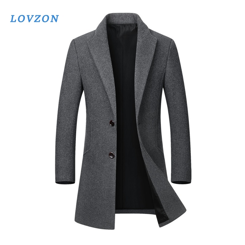 Men Jacket Warm Winter Trench Coat Long Outwear Button Overcoat Male Casual Windbreaker Overcoat Coats Wool Blends, Black
Men Jacket Warm Winter Trench Coat Long Outwear Button Overcoat Male Casual Windbreaker Overcoat Coats Wool Blends, Black