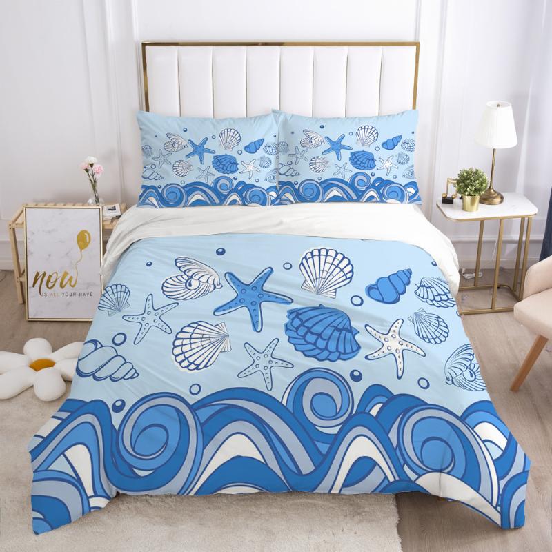 Ocean Conch Starfish 3D Print Boy Girl Children Beddding Sets Duvet Quilt Pillowcase Cover 100% Polyester Safe Reliable, B1
Ocean Conch Starfish 3D Print Boy Girl Children Beddding Sets Duvet Quilt Pillowcase Cover 100% Polyester Safe Reliable, B1