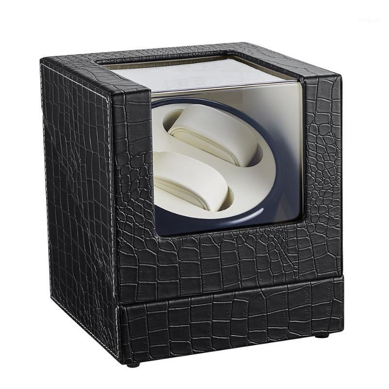 Watch Boxes & Cases Durable Black Automatic Winder Box High Class Leather 5 Modes Winding Storage Holder Display Quiet Motor Shaker1
Watch Boxes & Cases Durable Black Automatic Winder Box High Class Leather 5 Modes Winding Storage Holder Display Quiet Motor Shaker1