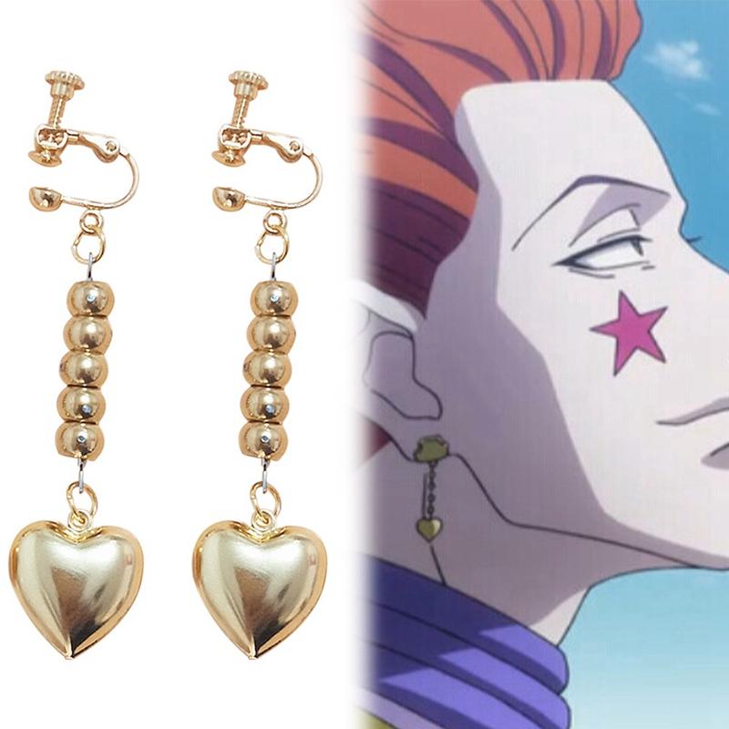 2020 New Fashion Creative Anime Earring X Hisoka Cosplay Heart Cosplay Costume Prop Earrings Jewelry Gifts 6cm
2020 New Fashion Creative Anime Earring X Hisoka Cosplay Heart Cosplay Costume Prop Earrings Jewelry Gifts 6cm