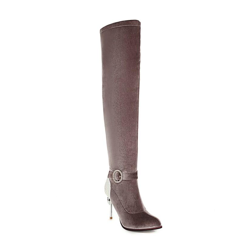OversizedPointed boots thigh high boots knee high over the knee women ladies boots shoes woman winter women, Beige
OversizedPointed boots thigh high boots knee high over the knee women ladies boots shoes woman winter women, Beige