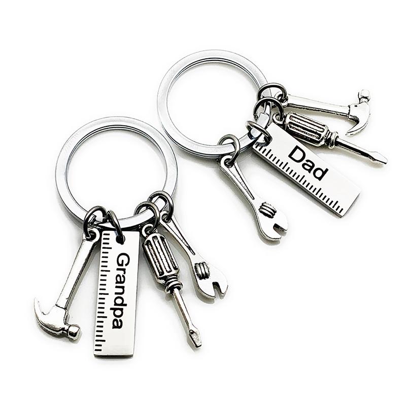 Father Key Chain Accessories, Dad Grandpa Hand Tools Keychain Daddy Key Rings Gift For Dad Fathers Day
Father Key Chain Accessories, Dad Grandpa Hand Tools Keychain Daddy Key Rings Gift For Dad Fathers Day