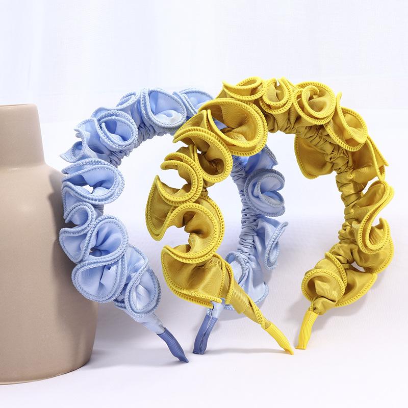 2020 Vintage Cloth Fold Bezel Hair Band Women Headband Girls Hair Accessories Hoop Clips Hairband opaska do wlosow
2020 Vintage Cloth Fold Bezel Hair Band Women Headband Girls Hair Accessories Hoop Clips Hairband opaska do wlosow