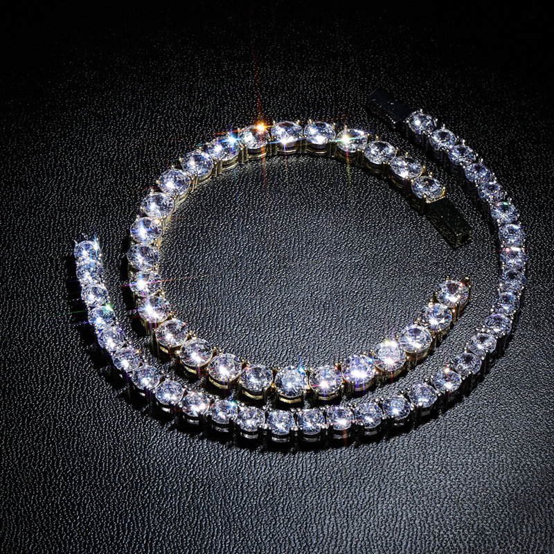Hip Hop Bracelet Fashion Gold Silver Color Chain Bracelet Luxury Men Women 3mm 4mm 5mm 6mm Bling Zircon Tennis Bracelets, Golden;silver
Hip Hop Bracelet Fashion Gold Silver Color Chain Bracelet Luxury Men Women 3mm 4mm 5mm 6mm Bling Zircon Tennis Bracelets, Golden;silver