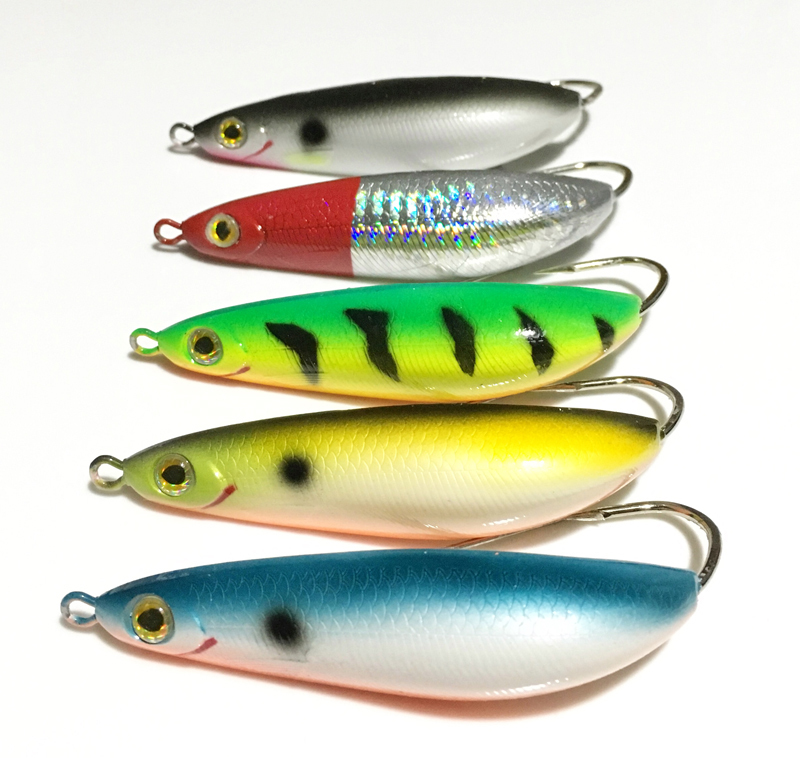 5 Pieces Rattling Minnow Spoon Fishing Lure 8.5cm 20g Freshwater Saltwater Weedless Crankbait Snapper Winter Ice Fish Bait Y200828
5 Pieces Rattling Minnow Spoon Fishing Lure 8.5cm 20g Freshwater Saltwater Weedless Crankbait Snapper Winter Ice Fish Bait Y200828