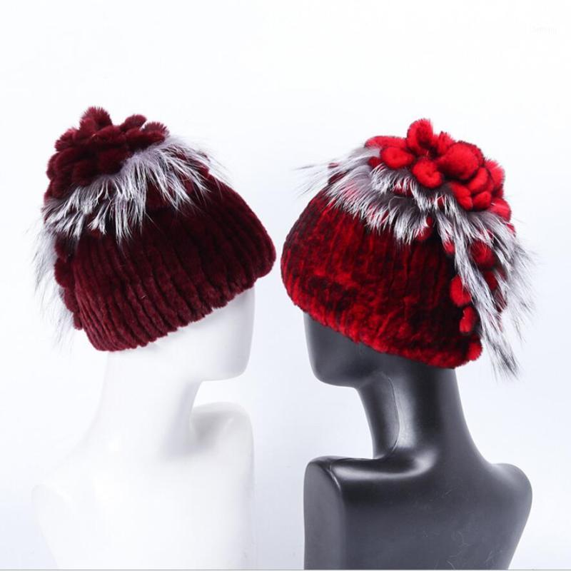 Hat for Women Real Rex Fur Autumn Winter Knitted Rose Flower Furry Warm Beanies H241, White
Hat for Women Real Rex Fur Autumn Winter Knitted Rose Flower Furry Warm Beanies H241, White