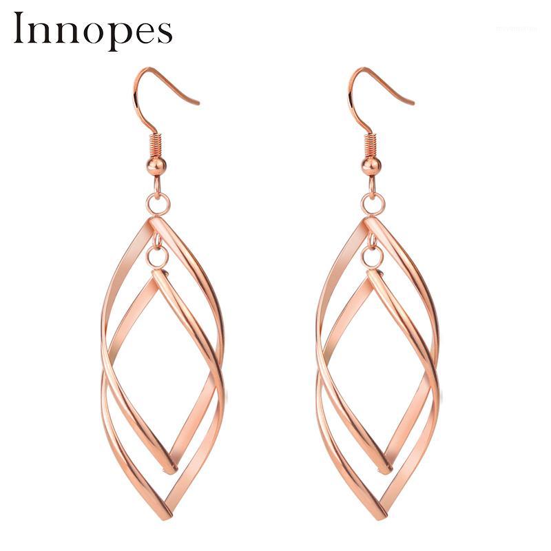 Innopes Fashion Double Loop Drop Earrings For Women Long Wave Dangle Earrings High Quality Statement Wedding Jewelry1
Innopes Fashion Double Loop Drop Earrings For Women Long Wave Dangle Earrings High Quality Statement Wedding Jewelry1