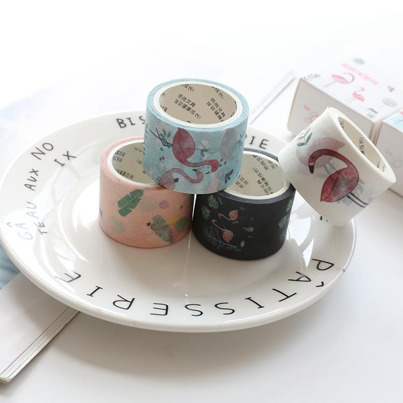 Pink Flamingo Stickers Scrapbooking Cute Washi Tape Scrapbook DIY Photo Kawaii Masking Tape Diary Decorative Paper Sticker
Pink Flamingo Stickers Scrapbooking Cute Washi Tape Scrapbook DIY Photo Kawaii Masking Tape Diary Decorative Paper Sticker