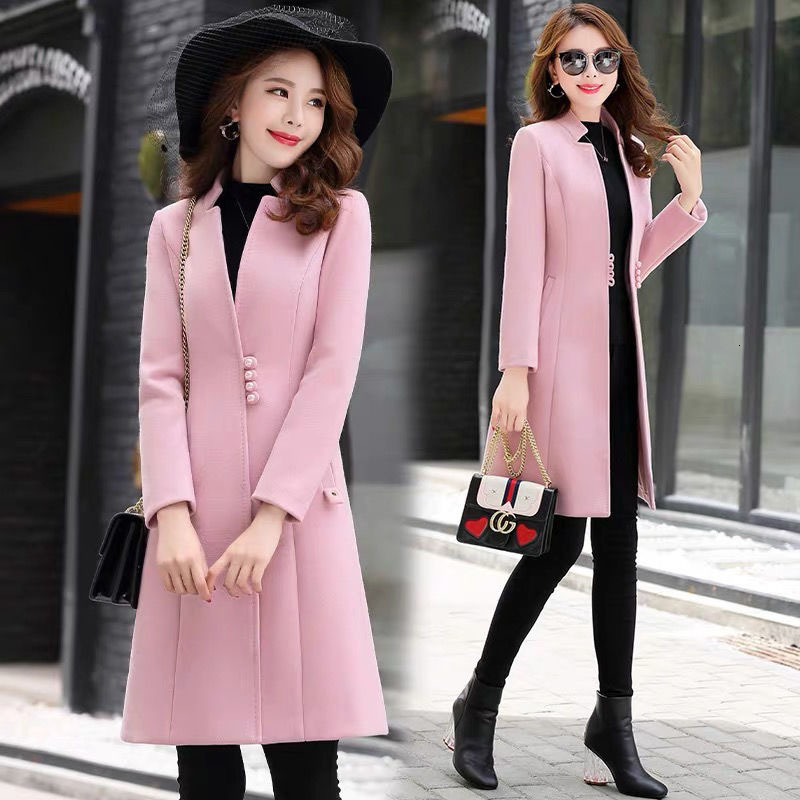 Female Winter Autumn 2021 New Long Fashion Wool Coat Outerwear Plus High Quality Size 9xkl, Black
Female Winter Autumn 2021 New Long Fashion Wool Coat Outerwear Plus High Quality Size 9xkl, Black