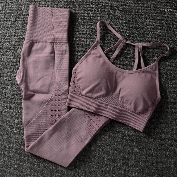 Woman Seamless Set Leggings Push-up Strappy Sports Bra 2Pcs Sports Suits Fitness Clothing Sportswear Gym Athleti Set1, Brown
Woman Seamless Set Leggings Push-up Strappy Sports Bra 2Pcs Sports Suits Fitness Clothing Sportswear Gym Athleti Set1, Brown
