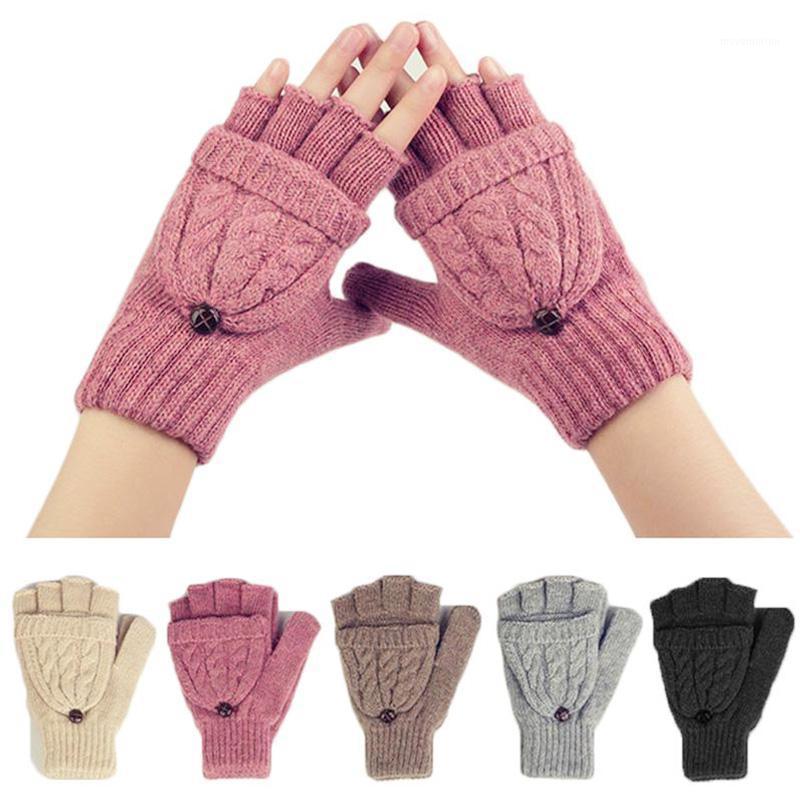1 Pair Women Hand Warmer Flip Gift Soft Half Finger Mittens Gloves Knitted Thicken Artificial Wool Thermal Autumn Winter Gloves1
1 Pair Women Hand Warmer Flip Gift Soft Half Finger Mittens Gloves Knitted Thicken Artificial Wool Thermal Autumn Winter Gloves1