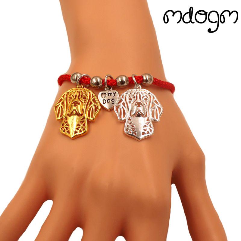 Beagle Dog Animal Charm Bracelet For Women Men Couple Love Rope Male Female Pearl Red Heart Black Girls jewelry Gift
Beagle Dog Animal Charm Bracelet For Women Men Couple Love Rope Male Female Pearl Red Heart Black Girls jewelry Gift