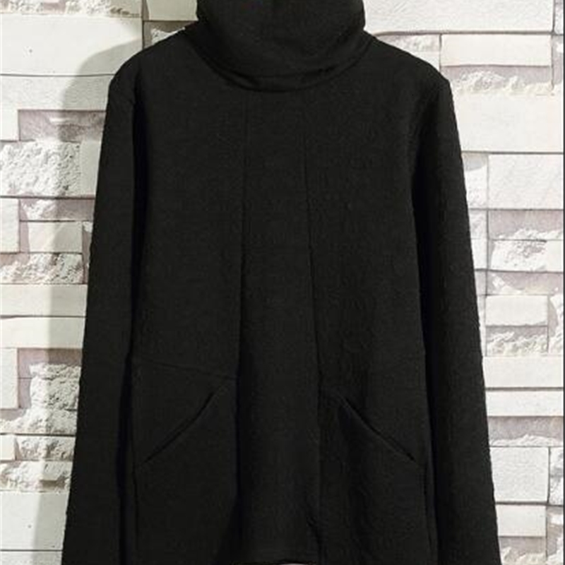 2021 New Spring Double Pocket Personality Hop Men Vest Collar Stack Black Size Large Korean Version of Turtleneck Wear. Z8VV
2021 New Spring Double Pocket Personality Hop Men Vest Collar Stack Black Size Large Korean Version of Turtleneck Wear. Z8VV