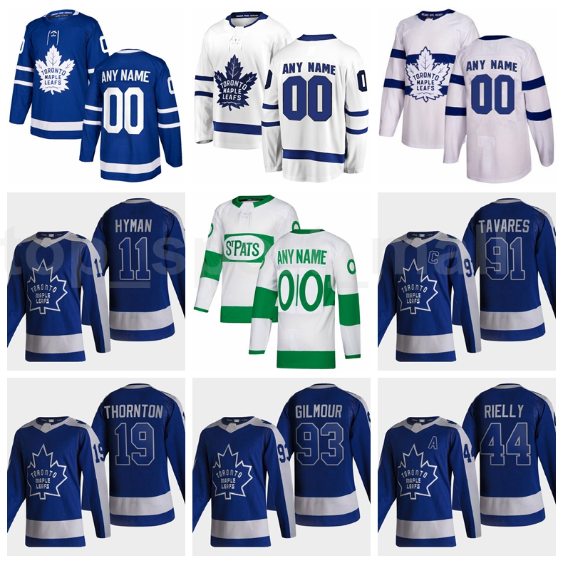Reverse Retro Toronto Maple Leafs Jersey Hockey 11 Zach Hyman 19 Jason Spezza 15 Alexander Kerfoot 47 Pierre Engvall 33 Frederik Gauthier, White
Reverse Retro Toronto Maple Leafs Jersey Hockey 11 Zach Hyman 19 Jason Spezza 15 Alexander Kerfoot 47 Pierre Engvall 33 Frederik Gauthier, White