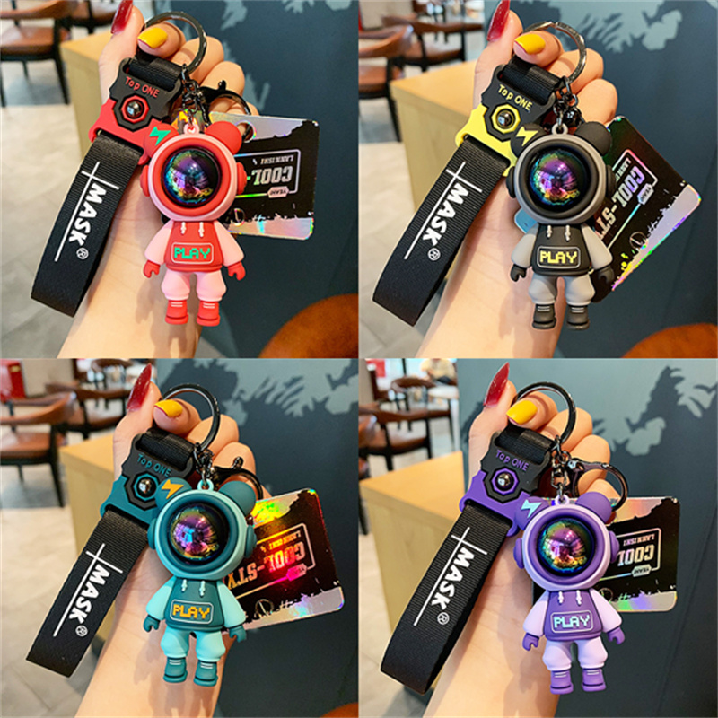 Fashion Accessories Creative Play Lightning Bear keychain Cute cartoon couple doll hanging
Fashion Accessories Creative Play Lightning Bear keychain Cute cartoon couple doll hanging